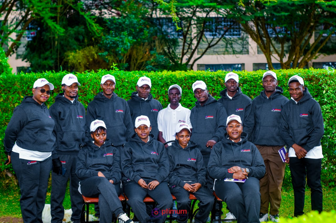 Optimum Defensive Driving School instructors training students in safe and defensive driving techniques in Nairobi.